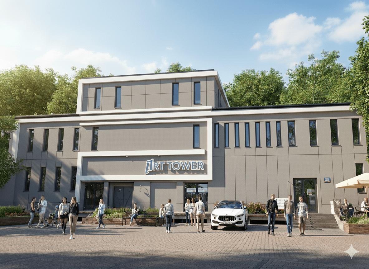 ART TOWER Wizualizacja inwestycji ART-TOWER