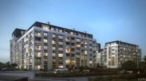 Wizualizacja inwestycji zielony żoliborz